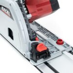 Excel 165mm Plunge Saw 1200W/240V with Guide Rail Set - Image 2