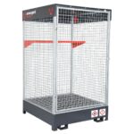 Armorgard DRC4 Drum Cage COSHH Compliant Hazardous 1280mm x 1220mm x 2100mm Substances Storage