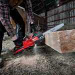 Milwaukee M18FCHS-0 18V Fuel Brushless Chainsaw with 1 x 5.0Ah Battery - Image 6