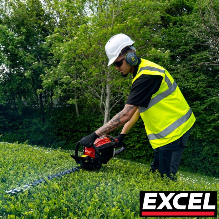 Excel 600mm 25cc Petrol Hedge Trimmer with Engine Oil - Image 5