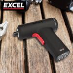 Excel Cordless Electric Screwdriver with 24 Piece 25mm Bits In Plastic Box - Image 3