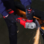 Excel 18V Cordless Angle Grinder 115mm with 1 x 2.0Ah Battery & Charger - Image 11