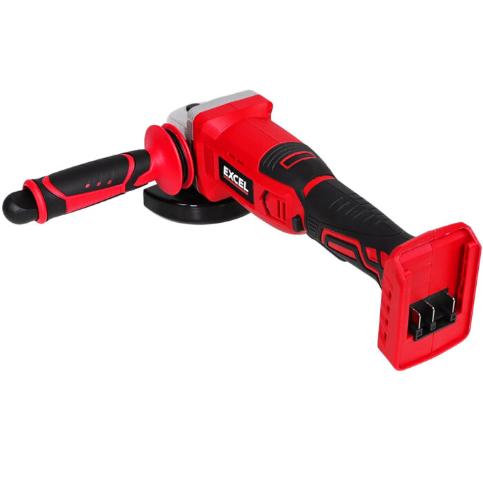Excel 18V Cordless Angle Grinder 115mm with 1 x 2.0Ah Battery & Charger - Image 9