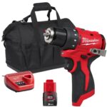 Milwaukee M12BLDDRC-0 12V Brushless Drill Driver with 1 x 3.0Ah Battery Charger & Bag