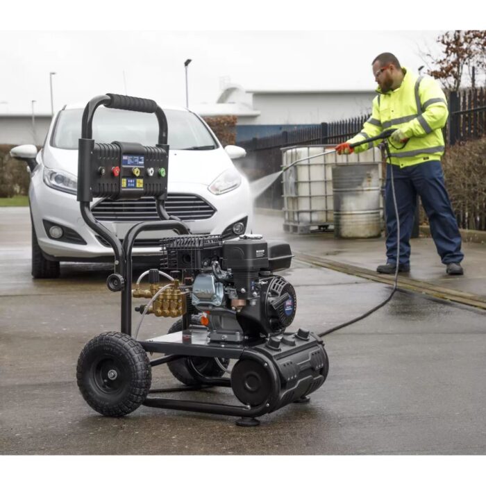 Sealey PWM2500SP Self-priming Petrol Pressure Washer 220bar 540L/hr - Image 3