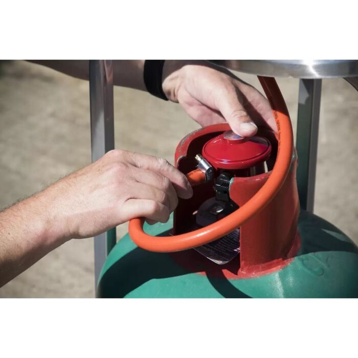 Sealey DG2 Dellonda Commercial & Domestic Outdoor Garden Gas Patio Heater Stainless Steel 13kW - Image 7