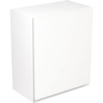Kitchen Kit Flatpack J-Pull Kitchen Cabinet Wall Unit Ultra Matt White 600mm
