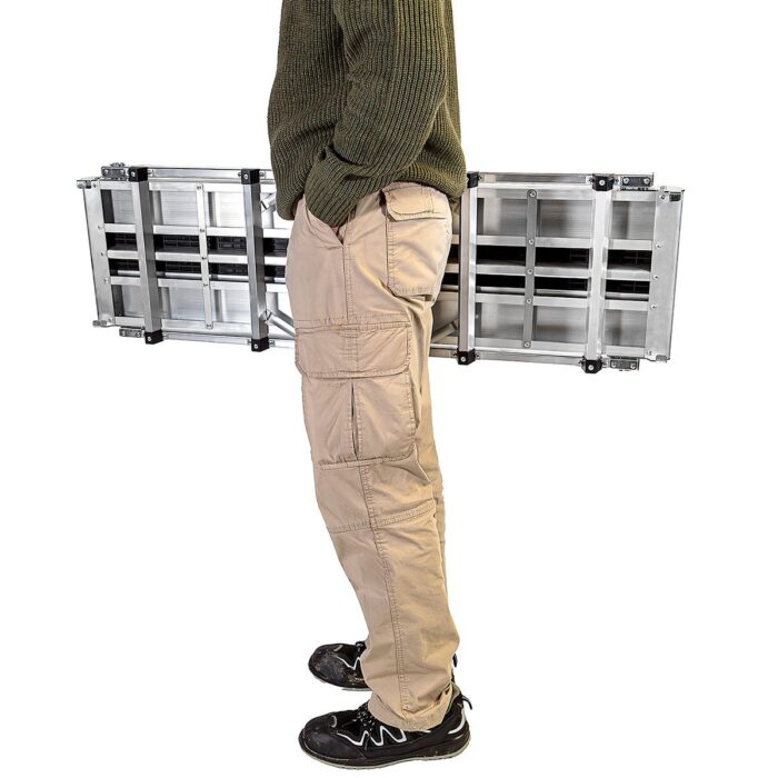 Excel Heavy Duty Aluminium Platform Work Bench Folding Hop Up 1190 x 306 mm - Image 12