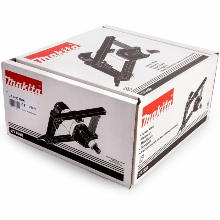 Makita UT1400/2 Single Variable Speed Paddle / Plaster Mixer up 50Kg 240V - Image 6
