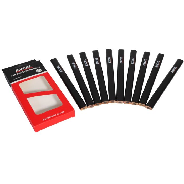 Excel Carpenters Pencil Wood Marking 10 Piece Set - Image 2
