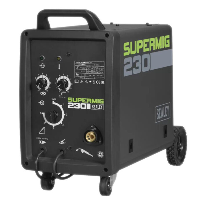 Sealey SUPERMIG230 Professional MIG Welder 230A with Binzel Euro Torch 230V - Image 3