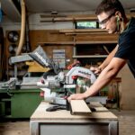 Metabo KGS 18 LTX BL 254 18V Brushless Sliding Mitre Saw with Universal Leg Stand - Image 3