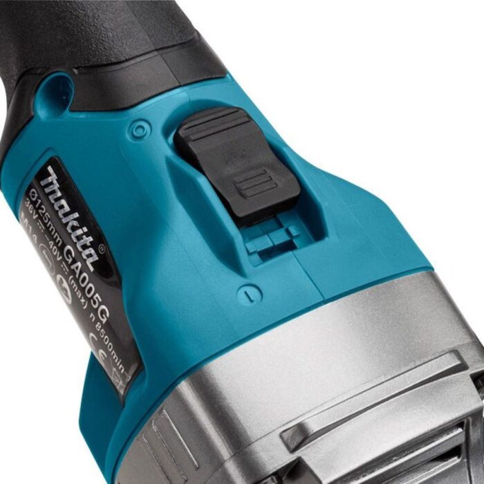 Makita GA005GZ01 40V Max XGT 125mm Brushless Angle Grinder With Type 4 Case - Image 6
