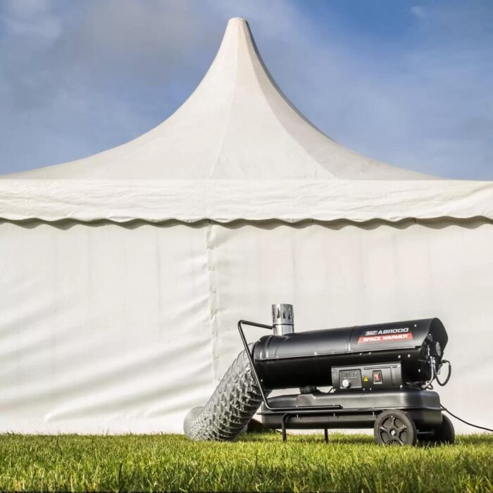 Sealey ABI1000COMBO Kerosene/Diesel Heater with 5M Ducting 230V/250W - Image 7