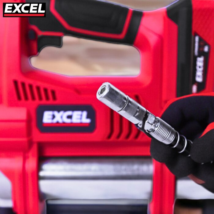 Excel 18V Cordless Grease Gun Body Only (Battery & Charger Not Included) Item Condition Box Opened Never Used - Image 8