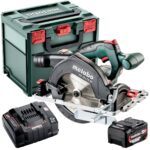 Metabo KS 18 LTX 57 18V 165mm Circular Saw with 1 x 5.2Ah Battery Charger & Metabox