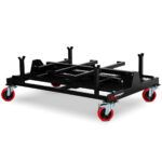 Armorgard PR1 Mobile Piperack Wheeled Storage with 1 Tonne Capacity for Pipes 1560mm x 1010mm x 1570mm - Image 3