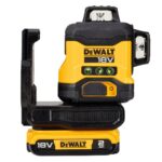 Dewalt DCLE34031D1 18V Compact 3 x 360 Green Laser with 1 x 2.0Ah Battery, Charger & Case - Image 3