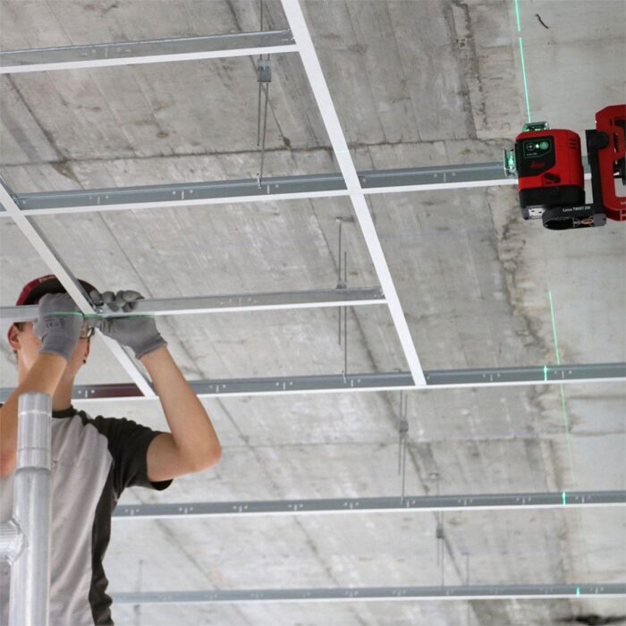 Leica Lino LGS-L6G Self-Levelling Green Multi-Line Laser With Battery, Charger & Case - Image 10