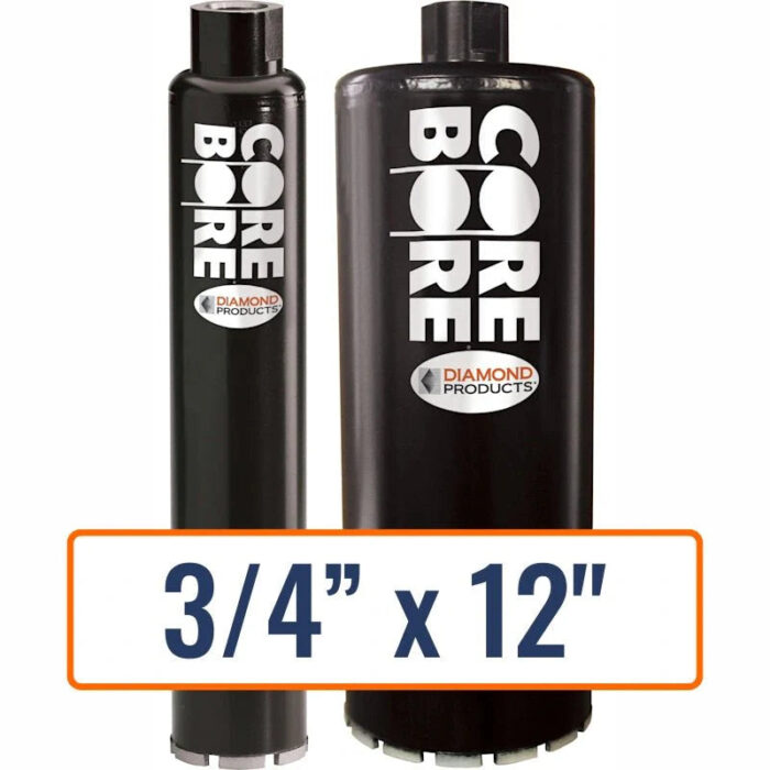 Concrete Core Drill Bit - Premium Black Wet Segmented Core Bits - Image 3