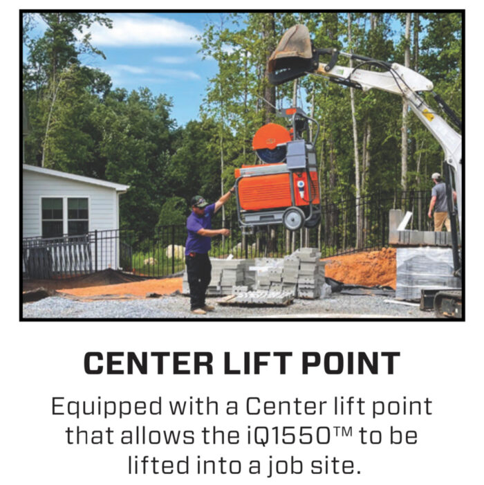 iQ1550 Masonry Saw The King Cutter 21.5" Blade - Image 5