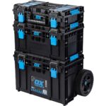 OX ToolTrek Pro Modular Storage System 3 Piece Set Heavy Duty with Wheeled OX-P600703 - Image 7