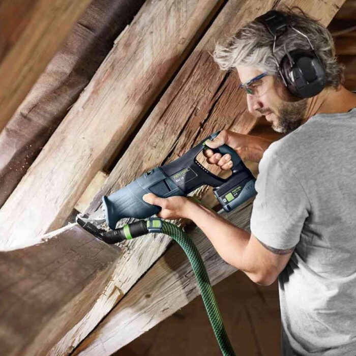 Festool RSC 18 EB-Basic 18V Brushless Reciprocating Saw - 576947 With 1 x 5.0Ah Bluetooth Battery - Image 3