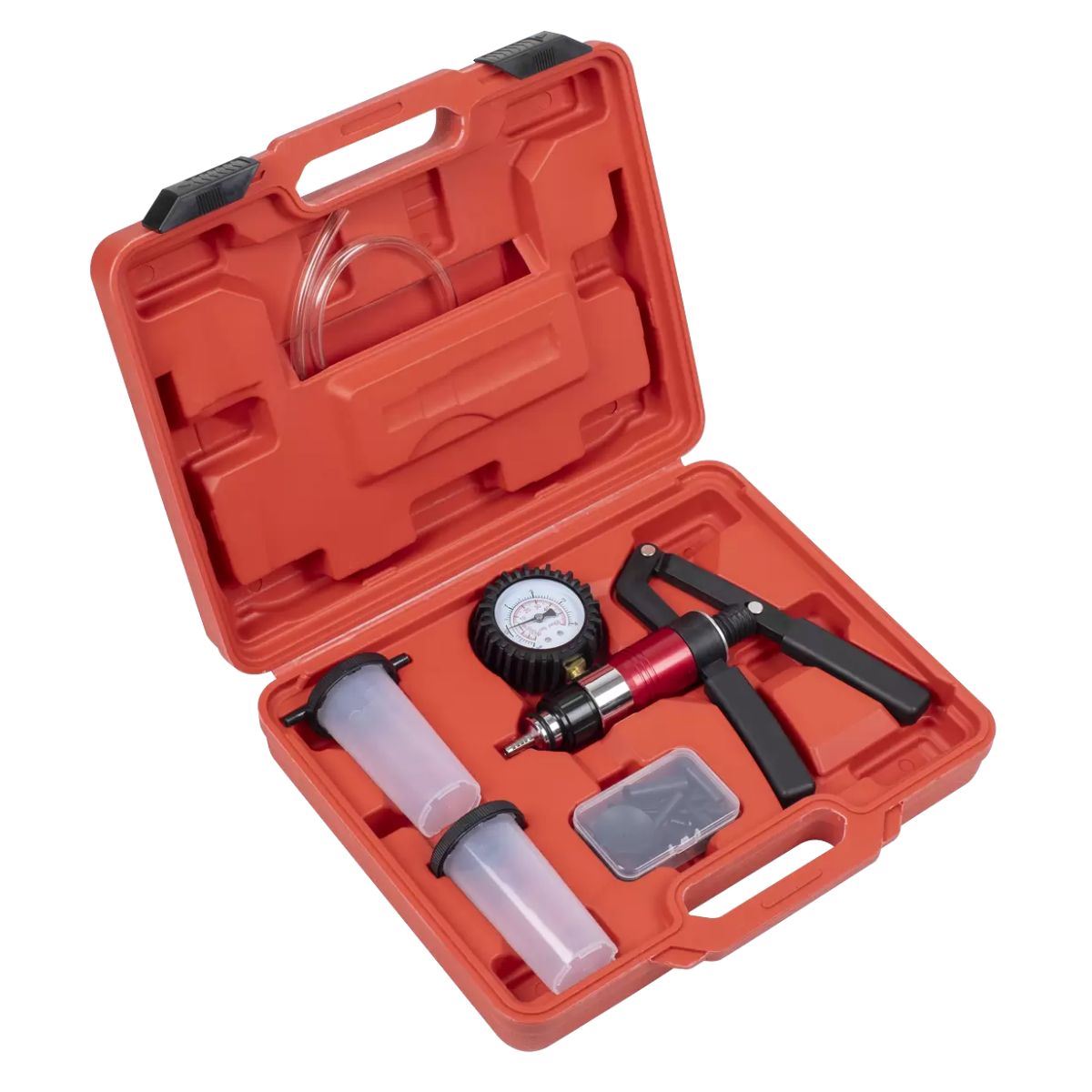 43c4772e-7aa5-4edc-a2d6-3168e082a481 Sealey VS403 Vacuum & Pressure Test - Bleed Kit - Image 1