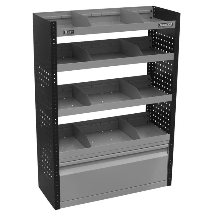 Sealey APMSVCOMBO1 Modular Flat Shelf Van Storage System - Image 2