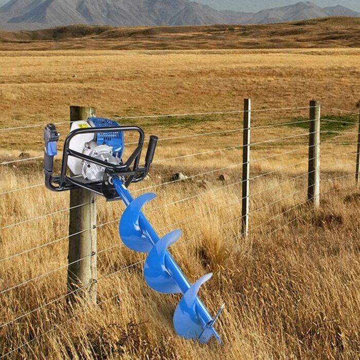 Hyundai HYEA5200X 52cc Petrol Earth Auger, Post Hole Borer and Ground Drill 100, 150 & 200mm - Image 6