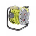 Masterplug Open Cable Reel 13A & 2 USB 2-Socket 25M 240V OMU25132USL-PX - Image 2