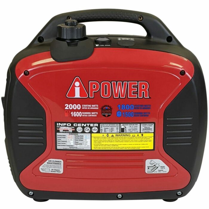 A-iPower SUA2000ID 1600W/2000W Dual Fuel Inverter Generator New - Image 4