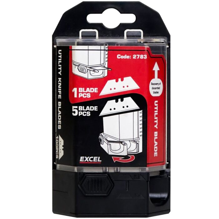 Excel Utility Knife Blade Dispenser 100 Piece - Image 3