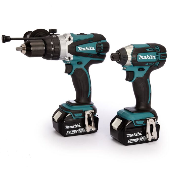 Makita DLX2145TJ 18V LXT Twin Pack With 2 x 5.0Ah Battery Charger & Type 3 Case - Image 2