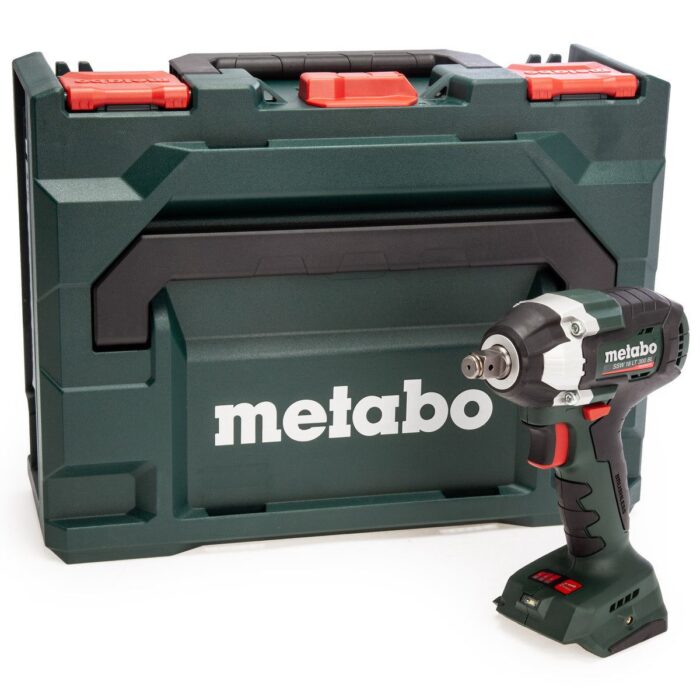 Metabo SSW 18 LT 300 BL 18V Brushless 1/2" Impact Wrench with 1 x 4.0Ah Battery Charger & Metabox - Image 2
