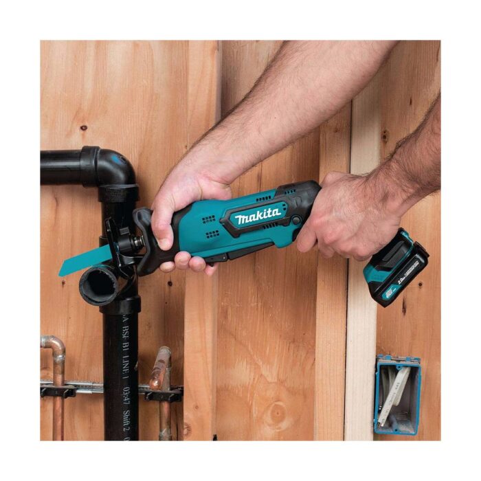 Makita JR103DWAE 12V max CXT Reciprocating Saw With 2 x 2.0Ah Batteries, Charger & Carrying Case - Image 4