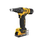Dewalt DCF403E1T 18V XR 3/16'' Brushless Riveter with 1 x 1.7Ah Battery Charger & Kitbox Riveting Tool - Image 3