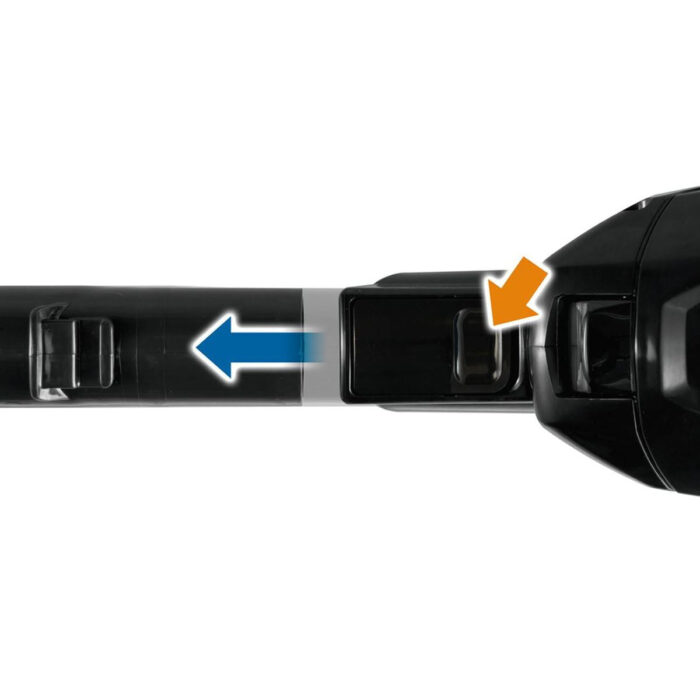 Makita CL002GD206 40V Max XGT Brushless Vacuum Cleaner With 2 x 2.5Ah Battery, Charger & Adaptor - Image 3