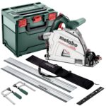 Metabo KT 18 LTX 66 BL 18V Brushless Plunge Saw with 1600mm Guide Rail Kit