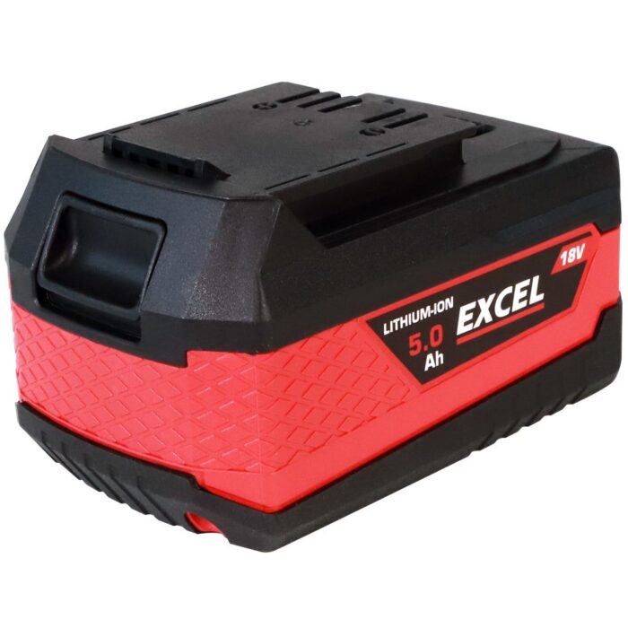 Excel 18V Twin Pack Impact Driver & Angle Grinder with 2 x 5.0Ah Battery & Charger - Image 6