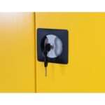 Armorgard HMC1 Safestor Hazardous Mobile Cupboard 900mm x 480mm x 810mm Secure Storage for Materials - Image 6