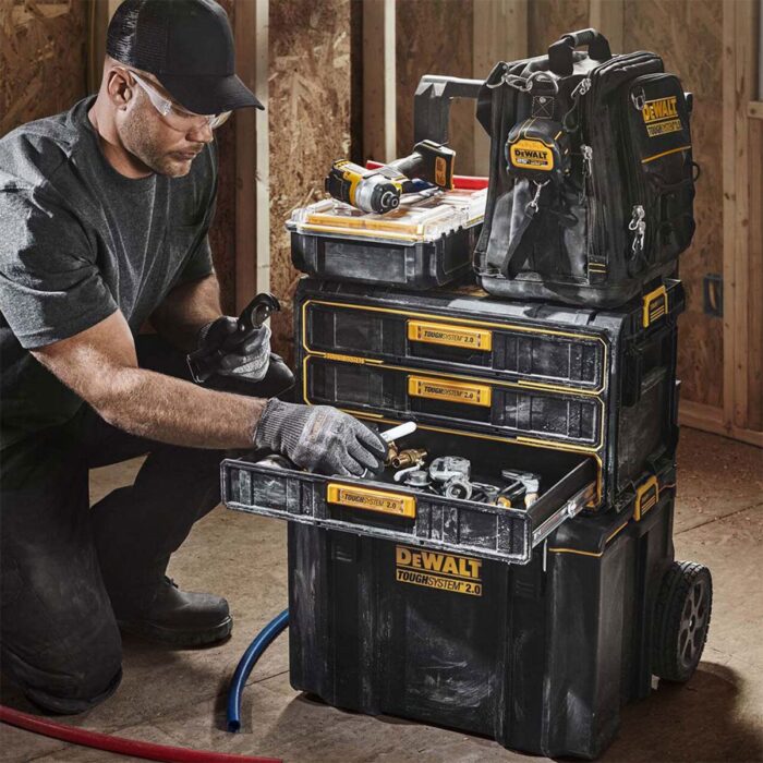 Dewalt DWST08330-1 TOUGHSYSTEM 2.0 3 Drawer Unit - Image 5