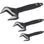 Rothenberger Adjustable Wide Jaw Wrench Set Of 3 Piece - 19782