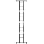 Excel 12 Tread Steel Multi-Purpose Combination Ladder with Platform - Image 8