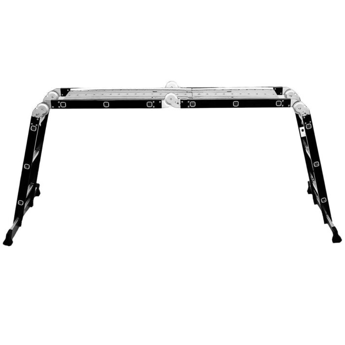 Excel 12 Tread Steel Multi-Purpose Combination Ladder with Platform - Image 13