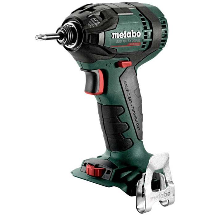 Metabo SSD 18 LTX 200 BL 18V Brushless 1/4" Impact Driver with 1 x 8.0Ah Battery & Charger - Image 2