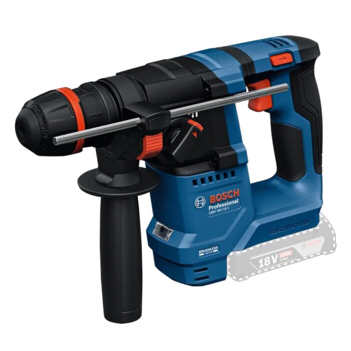 Bosch GBH 18V-18 X Brushless 18V SDS+ Rotary Hammer Drill with 1 x 5.0Ah Battery & Charger - Image 2