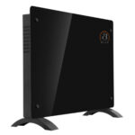 Sealey DH137 Baridi Electric Glass Panel Heater Black 1500W