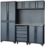 Excel 7-Piece Garage Storage Cabinet System with Worktop