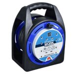 Masterplug Case Cable Reel 13A 4-Socket 15M 240V HST1513/4BL-MP - Image 2